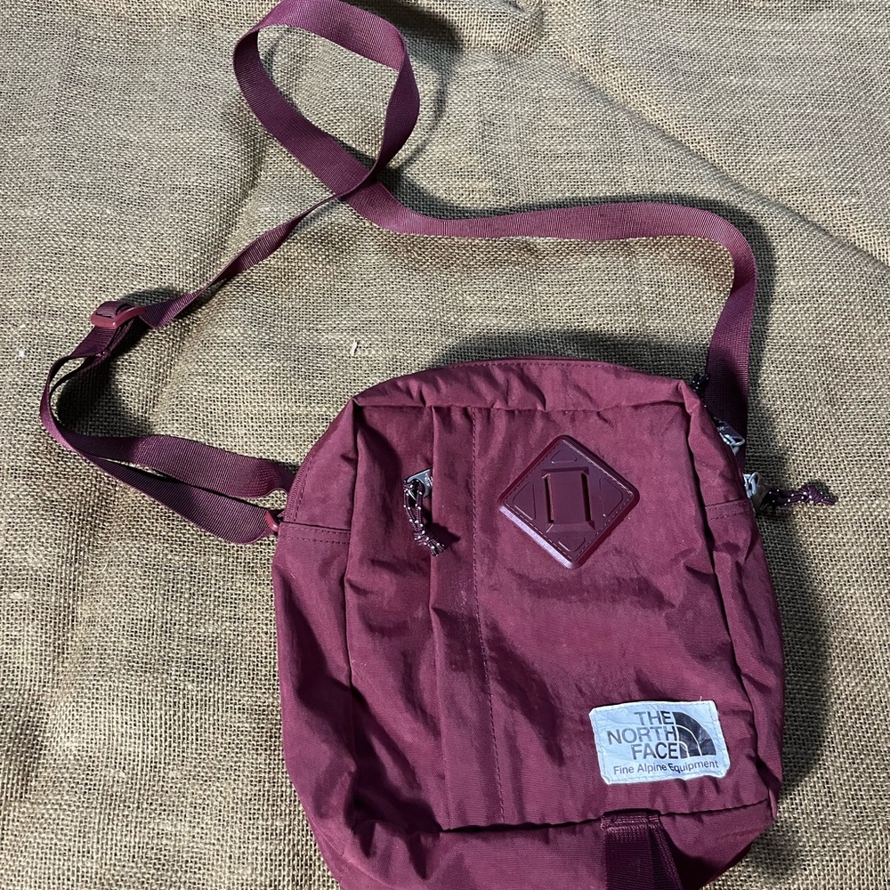 The North Face Maroon Berkeley Crossbody